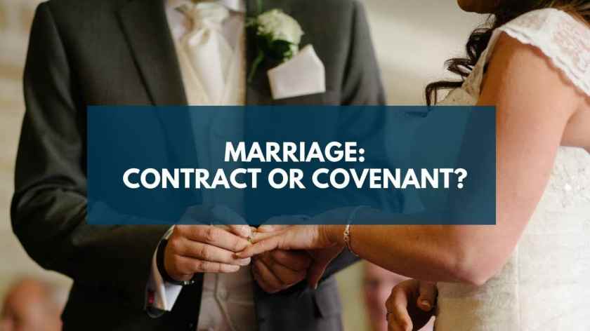 marriage contract covenant